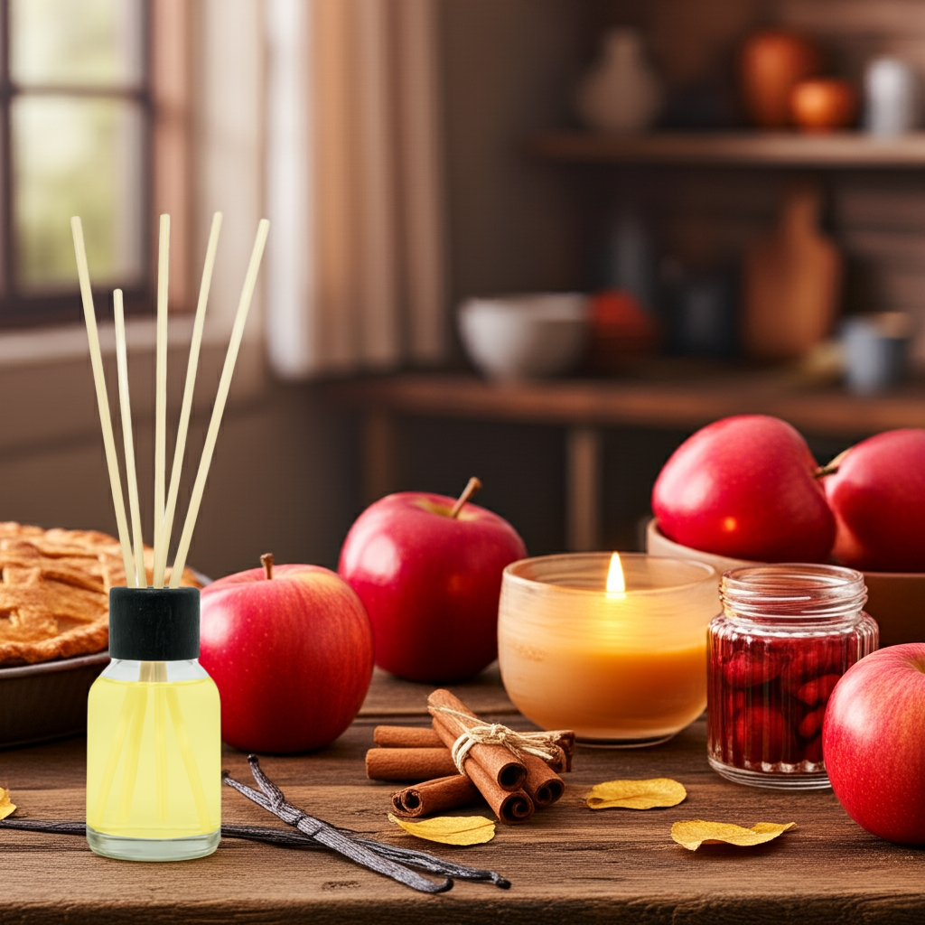 Winterlich & gemütlich – Floral Bratapfel – Diffusor