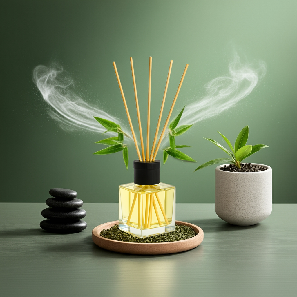 Morgentau – Classic Grüner Tee & Bambus – Diffusor