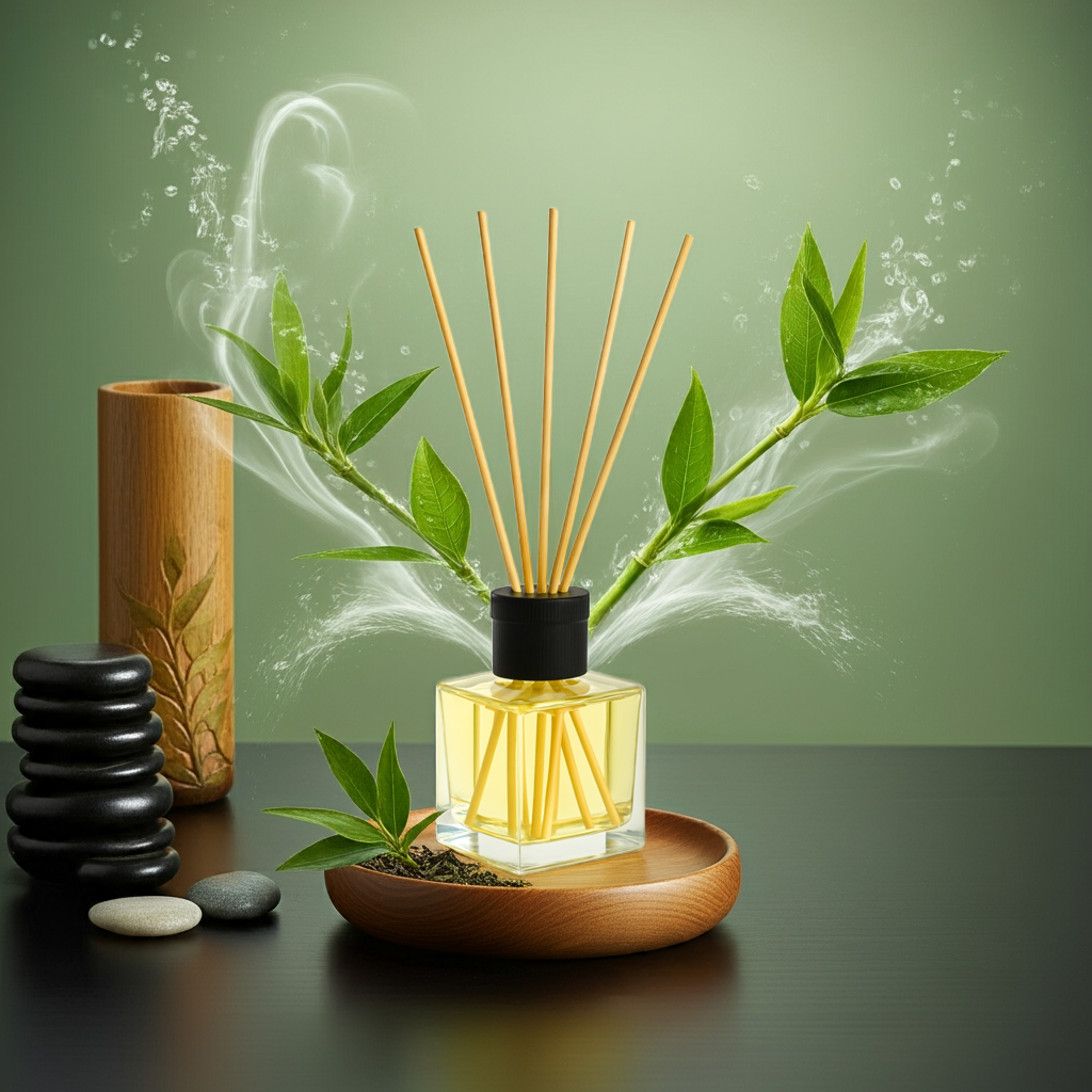 Morgentau – Classic Grüner Tee & Bambus – Diffusor