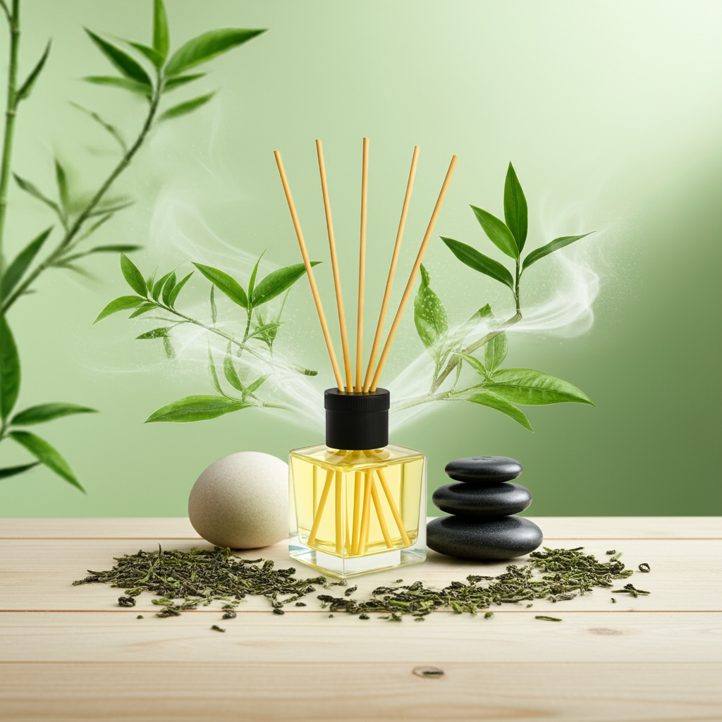 Morgentau – Classic Grüner Tee & Bambus – Diffusor