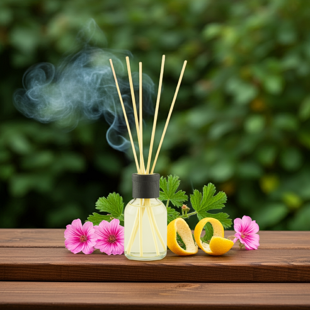 Insektenabwehr – Floral Geraniol & Citronellal – Diffusor