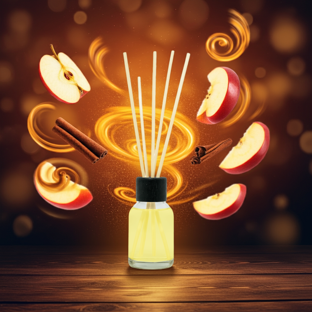 Winterlich & gemütlich – Floral Bratapfel – Diffusor Aroma Manufaktur® Raumdüfte