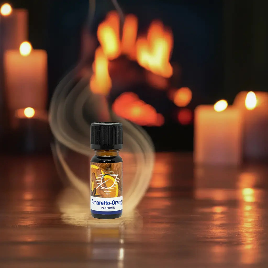 Amaretto-Orange Parfumöl – Fruchtig-würziger Duft für Diffuser & Sauna, 10 ml Aroma Manufaktur®