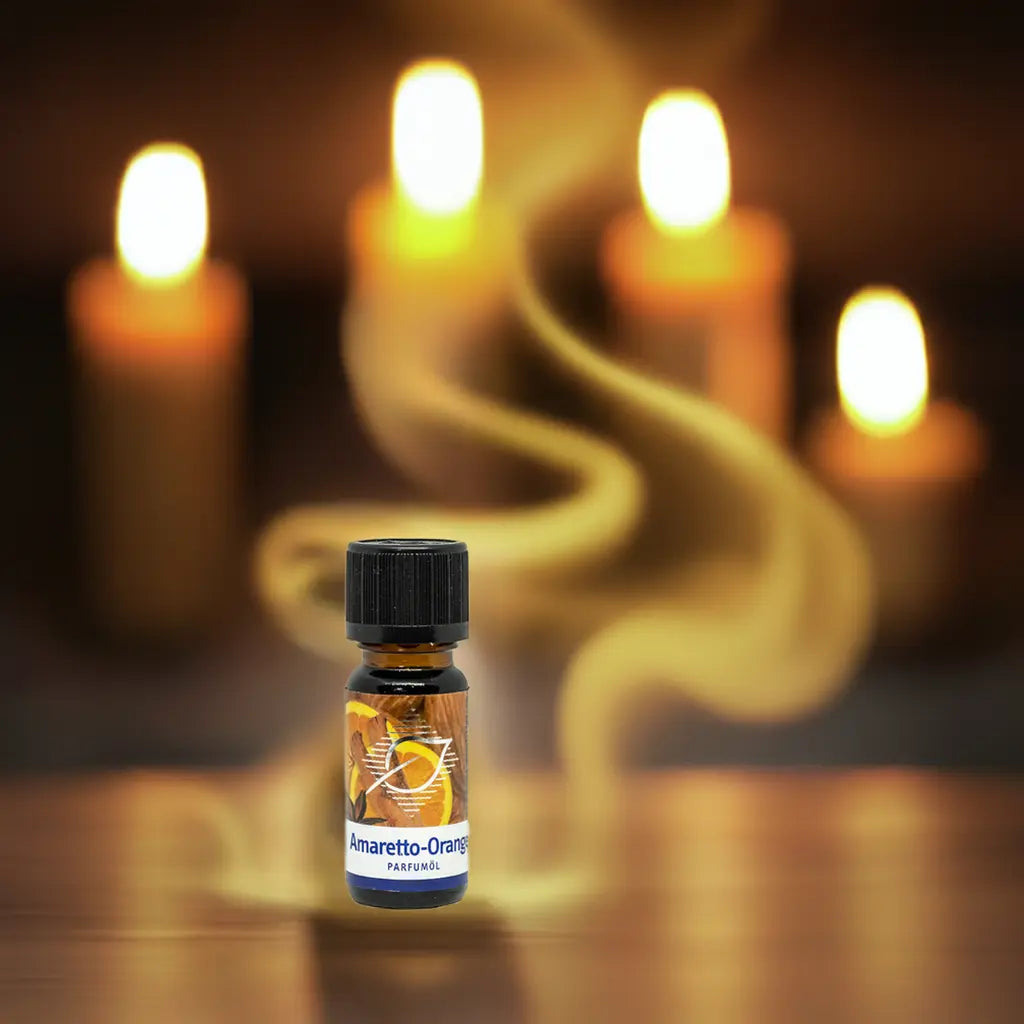 Amaretto-Orange Parfumöl – Fruchtig-würziger Duft für Diffuser & Sauna, 10 ml Aroma Manufaktur®