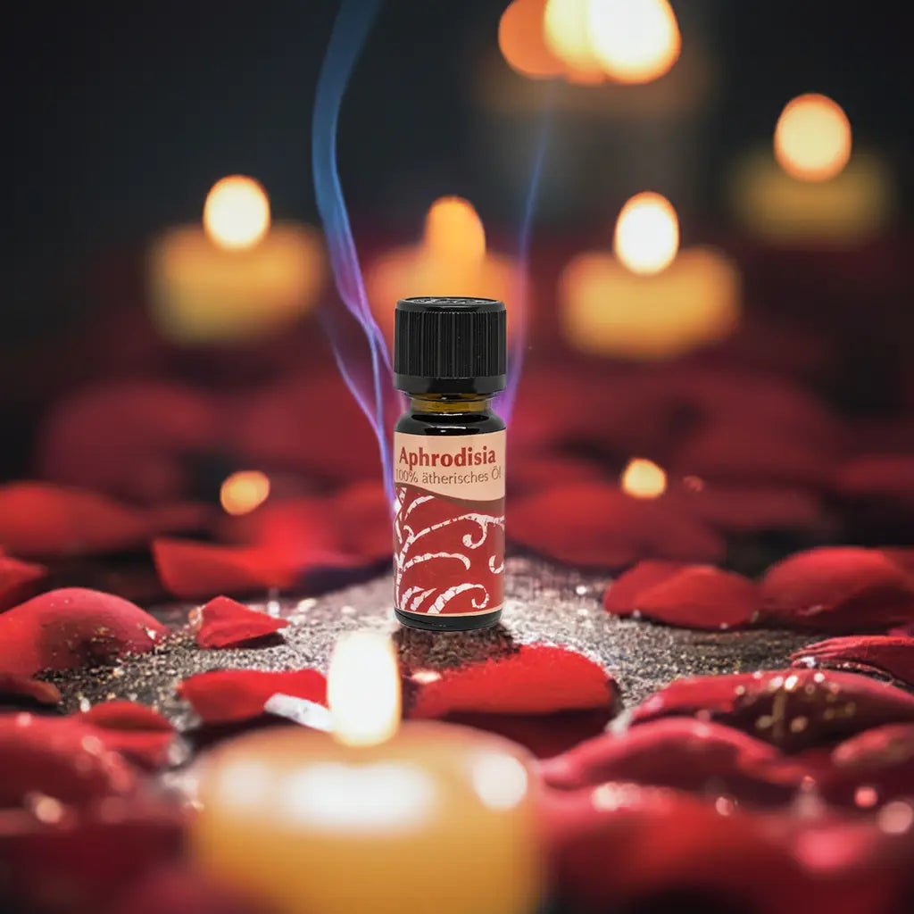 Aphrodisia Duftöl 10 ml – Sinnliches ätherisches Öl für Duftlampen & Wellness Aroma Manufaktur®