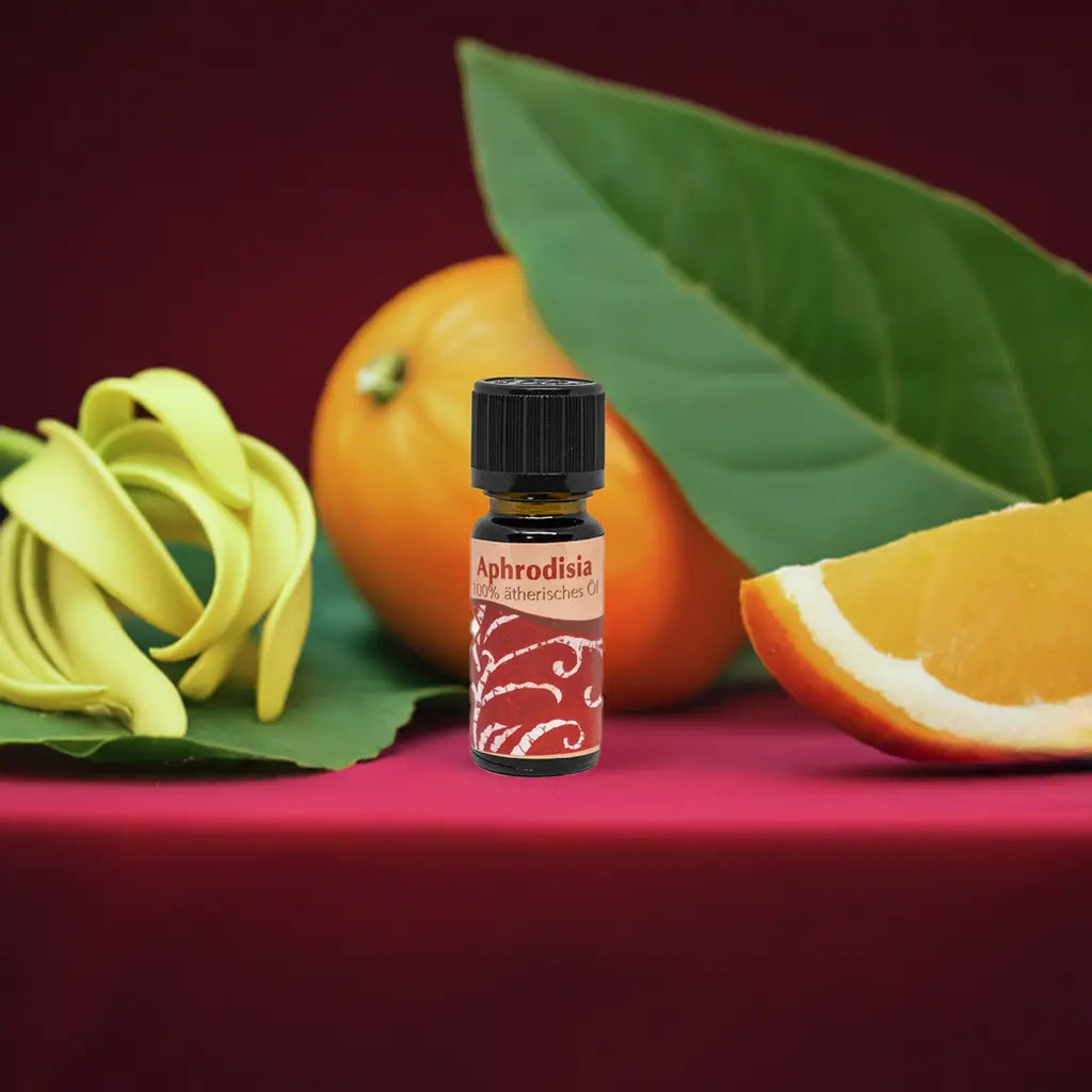 Aphrodisia Duftöl 10 ml – Sinnliches ätherisches Öl für Duftlampen & Wellness Aroma Manufaktur®