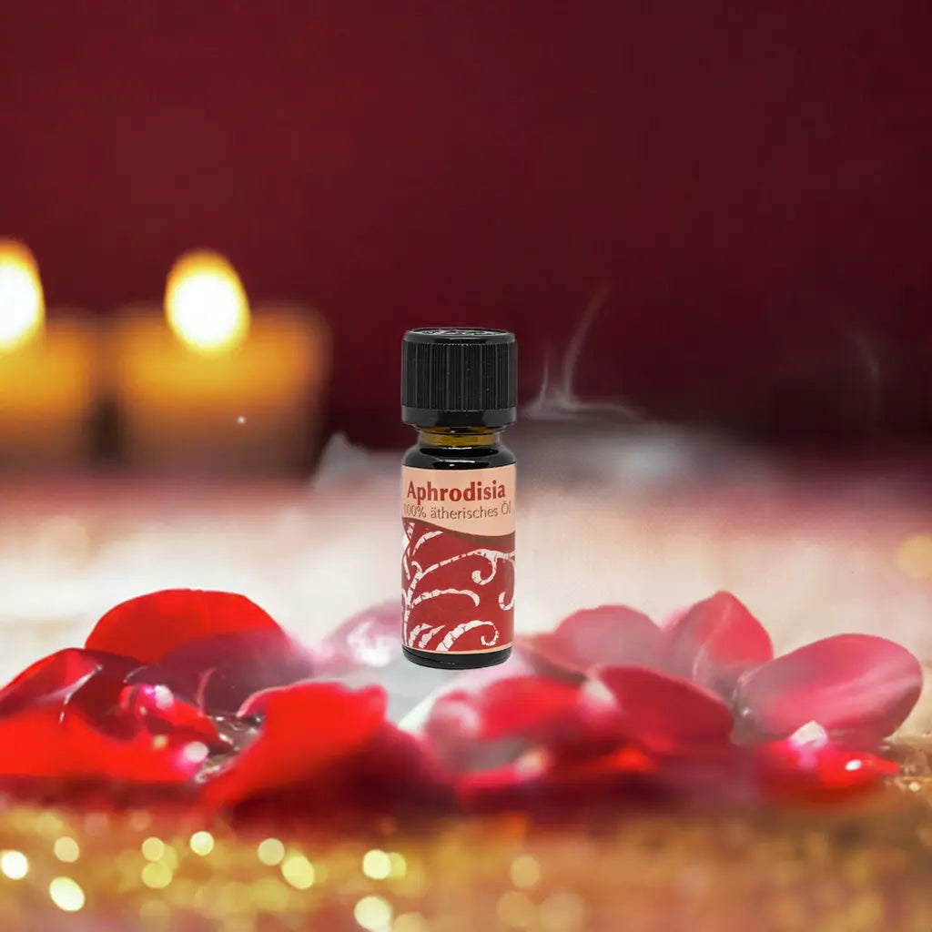 Aphrodisia Duftöl 10 ml – Sinnliches ätherisches Öl für Duftlampen & Wellness Aroma Manufaktur®