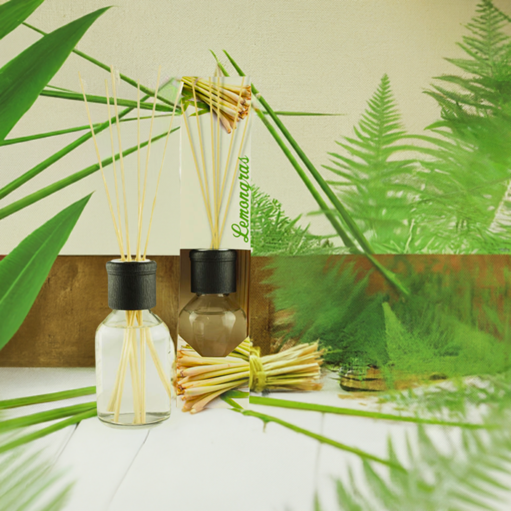 Frisch & fokussierend – Floral Lemongras – Diffusor Aroma Manufaktur® Raumdüfte