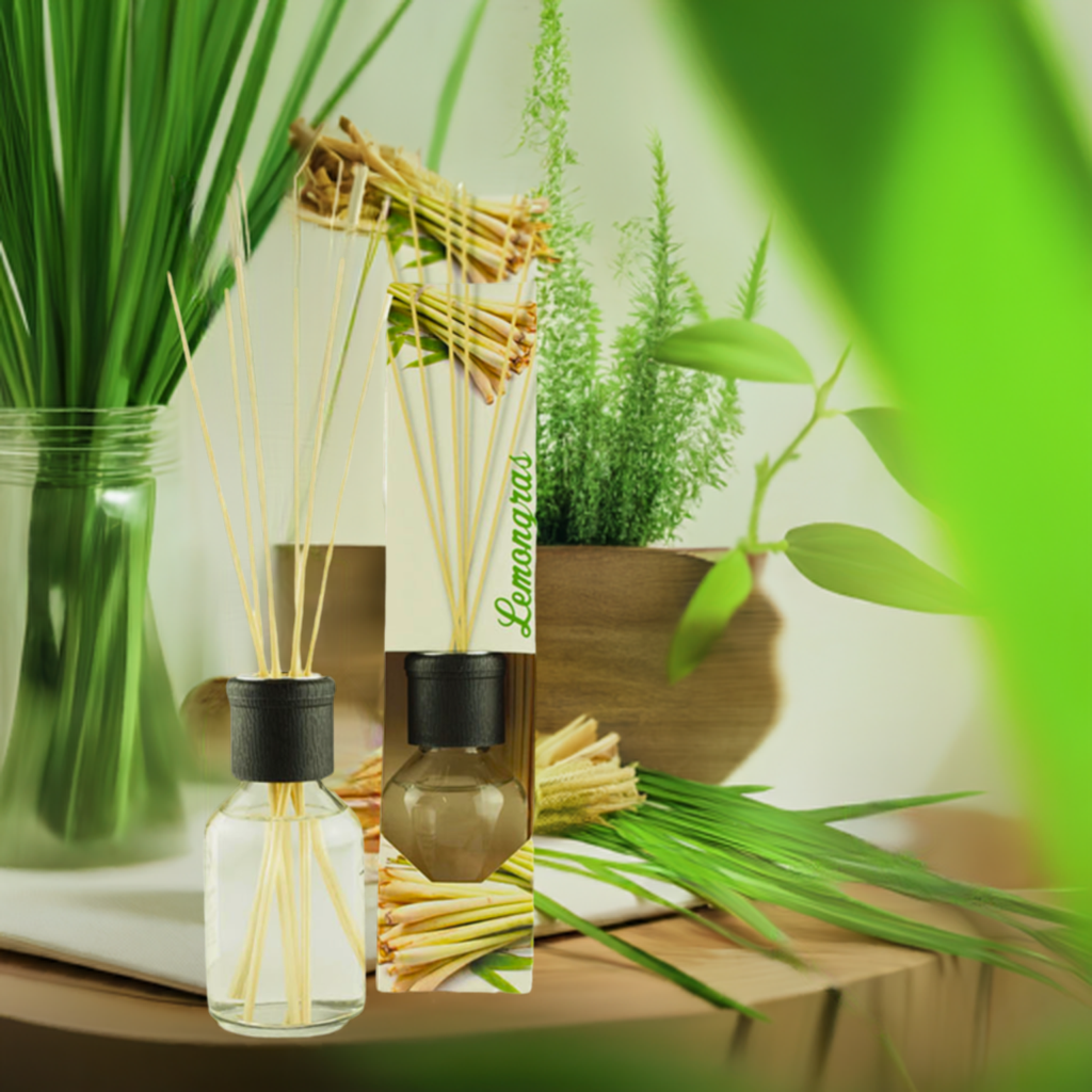 Frisch & fokussierend – Floral Lemongras – Diffusor Aroma Manufaktur® Raumdüfte