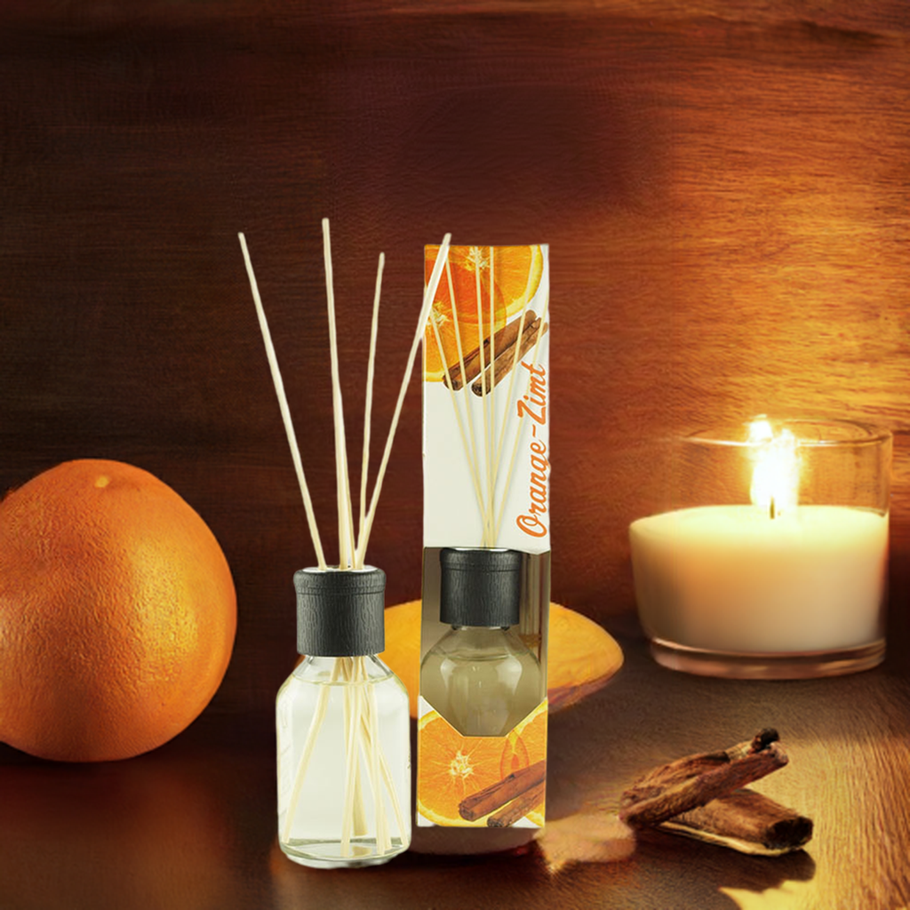 Wärmend & würzig – Floral Orange‑Zimt – Diffusor Aroma Manufaktur® Raumdüfte