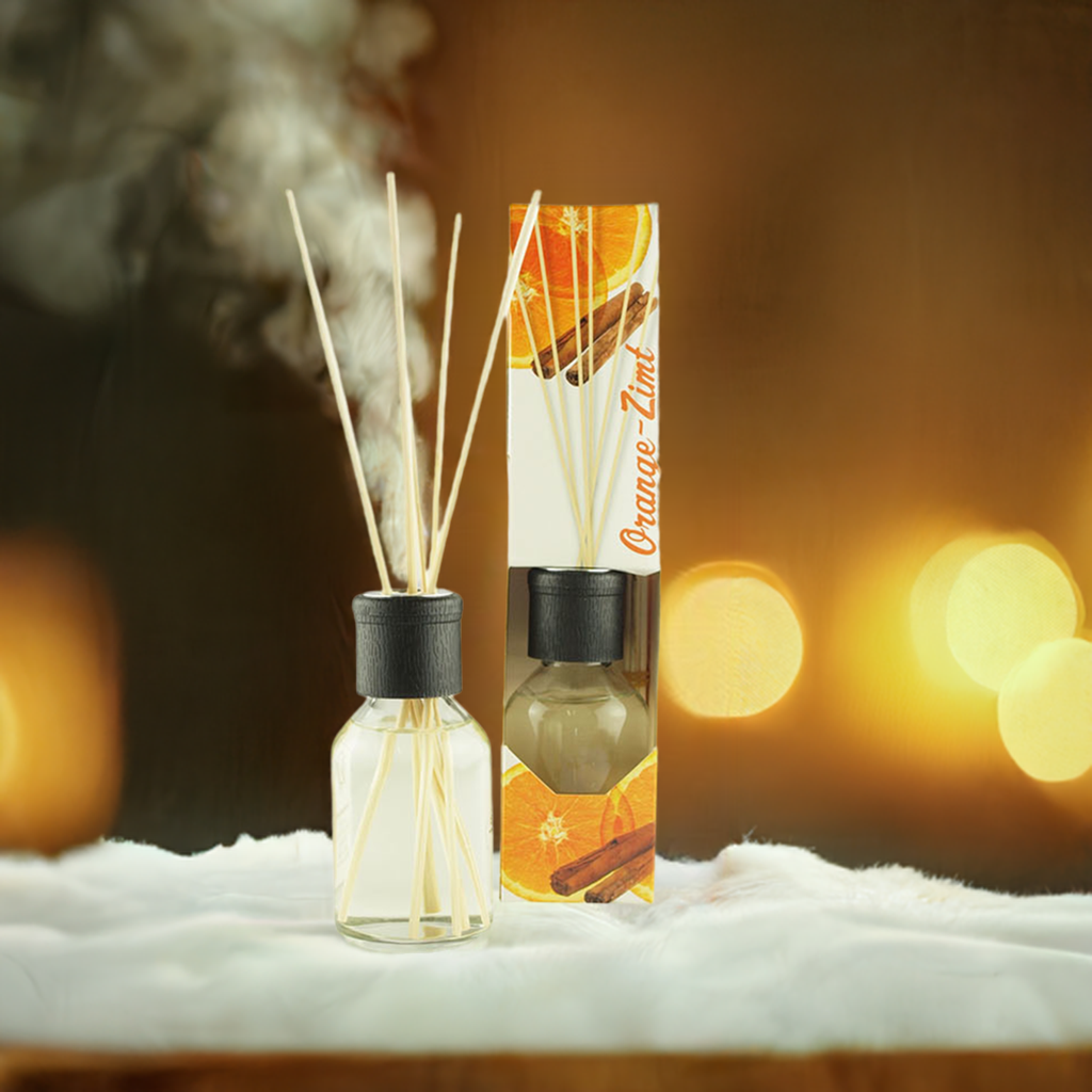 Wärmend & würzig – Floral Orange‑Zimt – Diffusor Aroma Manufaktur® Raumdüfte