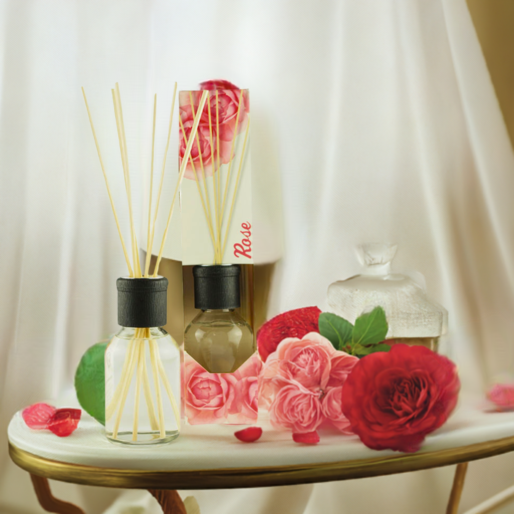 Blumig & elegant – Floral Rose – Diffusor Aroma Manufaktur® Raumdüfte