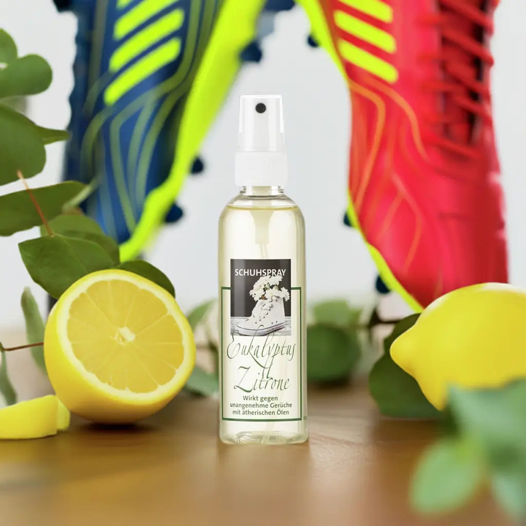 Natürliches Schuhspray mit Eukalyptus & Zitrone – Vegan & umweltfreundlich Aroma Manufaktur®