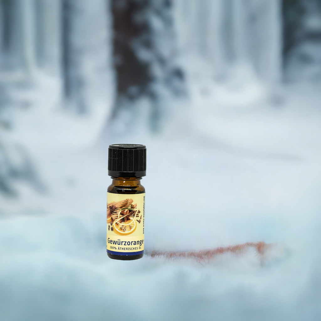 Stimmungsaufhellend – Gewürzorange – ätherische Ölmischung Aroma Manufaktur®