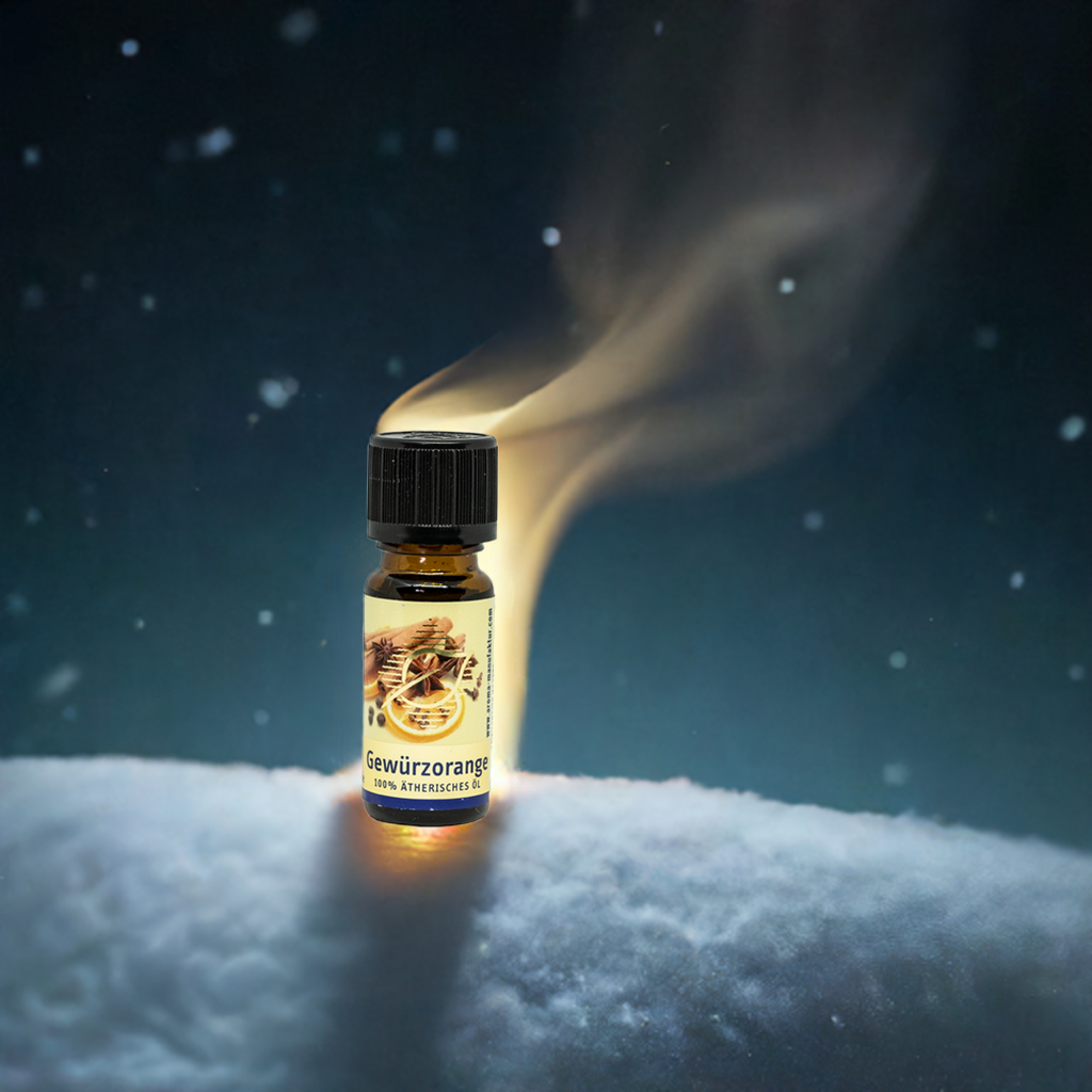 Stimmungsaufhellend – Gewürzorange – ätherische Ölmischung Aroma Manufaktur®
