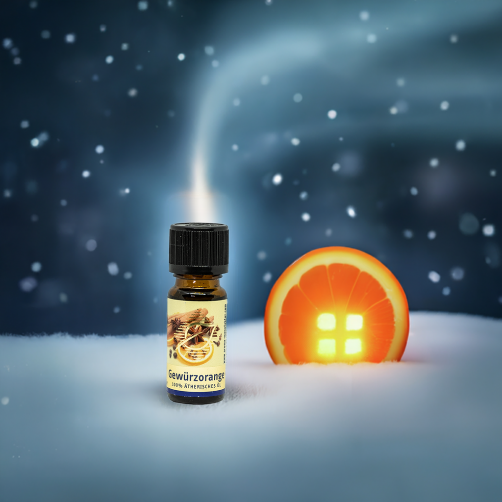Stimmungsaufhellend – Gewürzorange – ätherische Ölmischung Aroma Manufaktur®