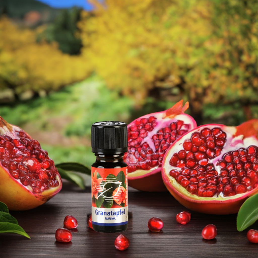 Granatapfel Duftöl – Intensiver Fruchtduft für Aromatherapie & Raumduft, 10 ml Aroma Manufaktur® ätherisches Öl