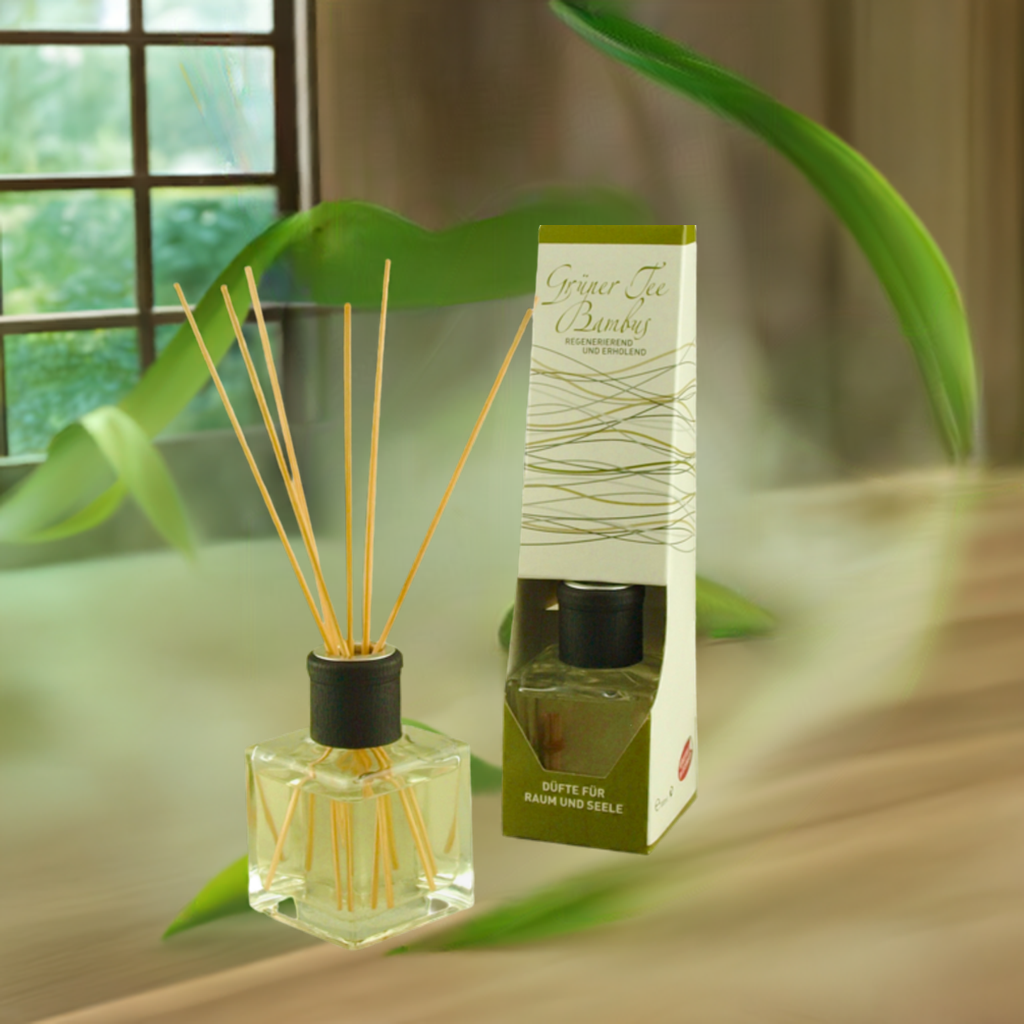 Morgentau – Classic Grüner Tee & Bambus – Diffusor Aroma Manufaktur® Raumdüfte