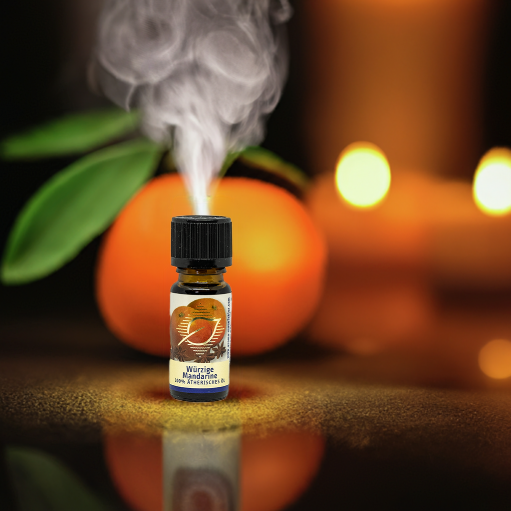 Fruchtig‑würzig – Mandarine – ätherische Ölmischung Aroma Manufaktur® ätherisches Öl