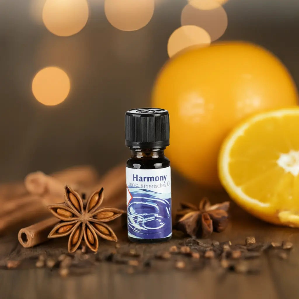 Harmony Ätherisches Öl 10 ml – Beruhigende Mischung aus Orange, Zimt & Nelke Aroma Manufaktur®