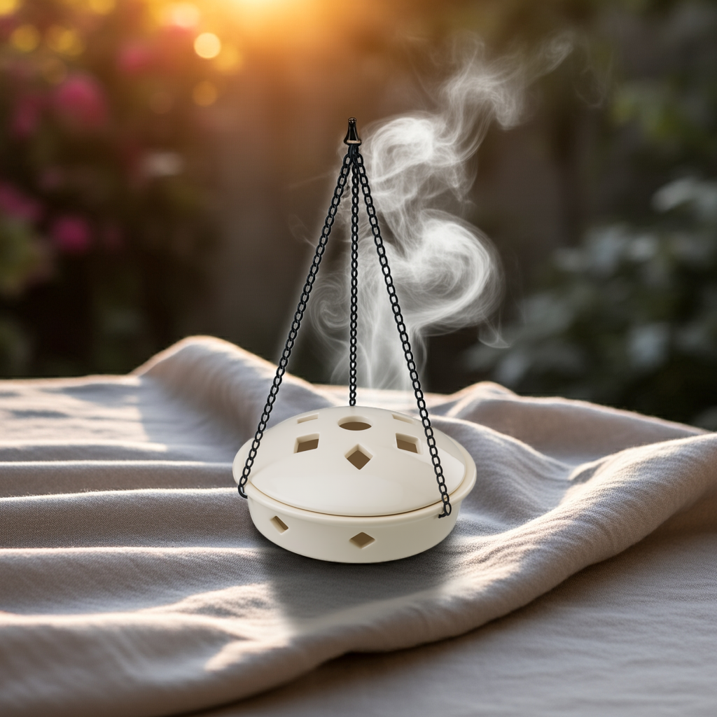 Keramikschale für Anti-Moskito-Spirale - Räucherspirale Anti Mückenspirale Aroma Manufaktur® Outdoor‑Aroma