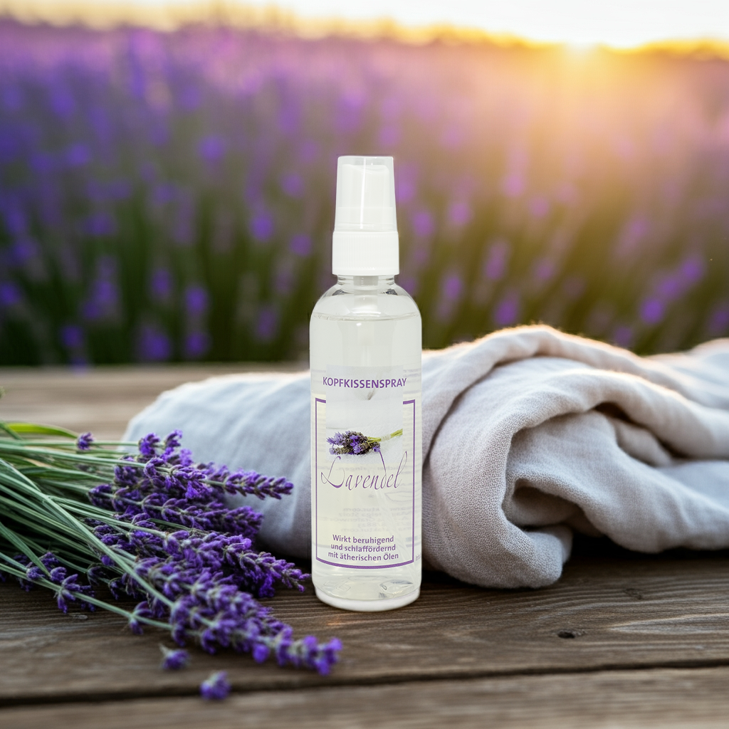Kopfkissen- & Raumspray Lavendel – dein tägliches Wohlfühl-Ritual