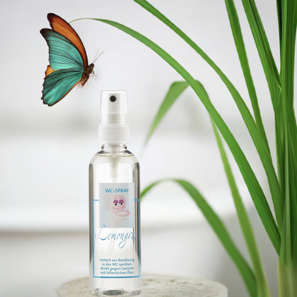 Frischekick – WC-Spray Lemongras – Duftspray Aroma Manufaktur® WC Duftspray