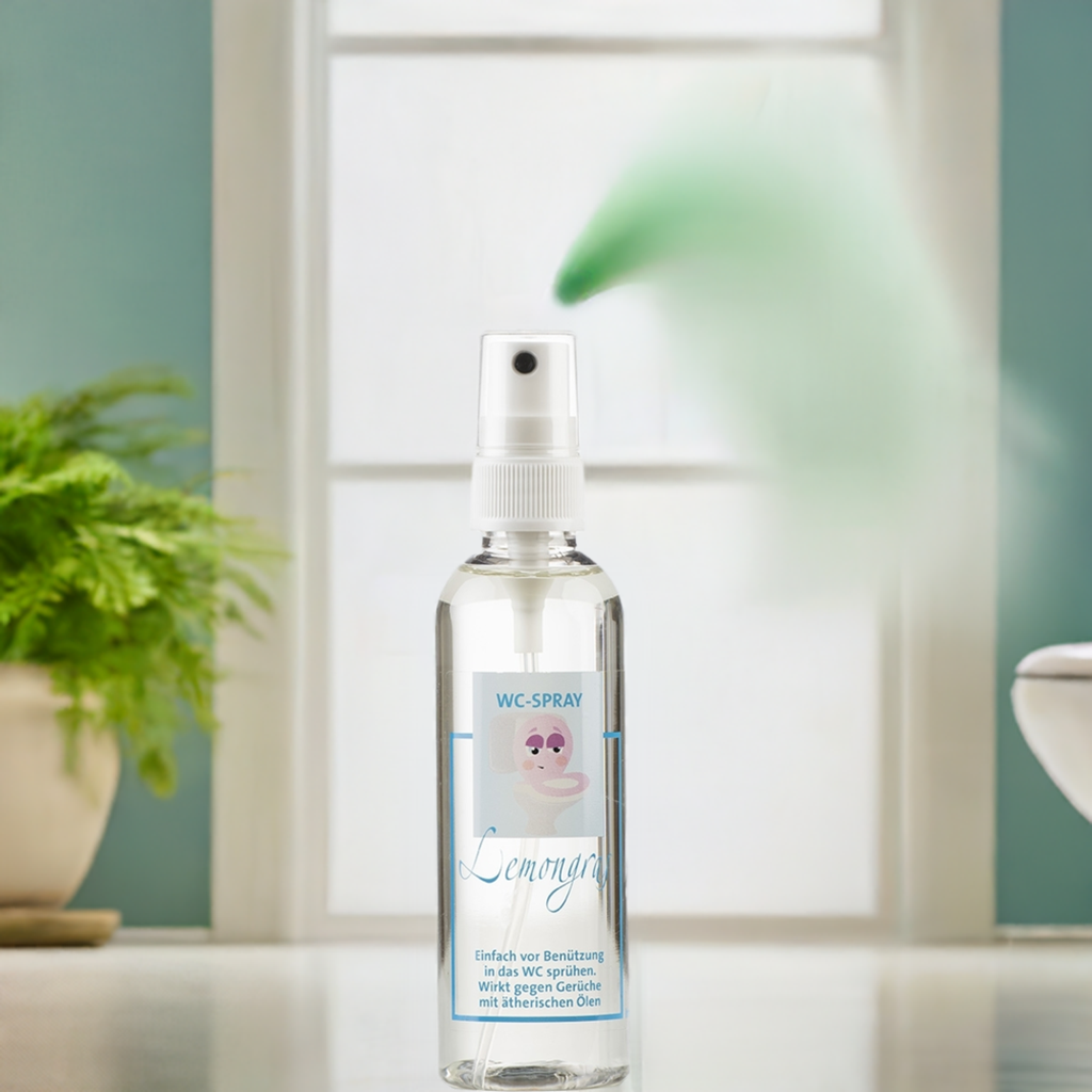 Frischekick – WC-Spray Lemongras – Duftspray Aroma Manufaktur® WC Duftspray