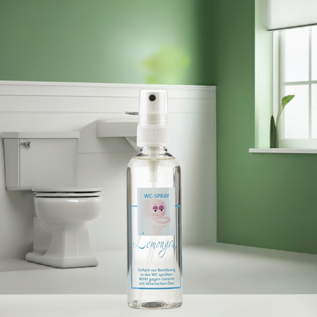Frischekick – WC-Spray Lemongras – Duftspray Aroma Manufaktur® WC Duftspray