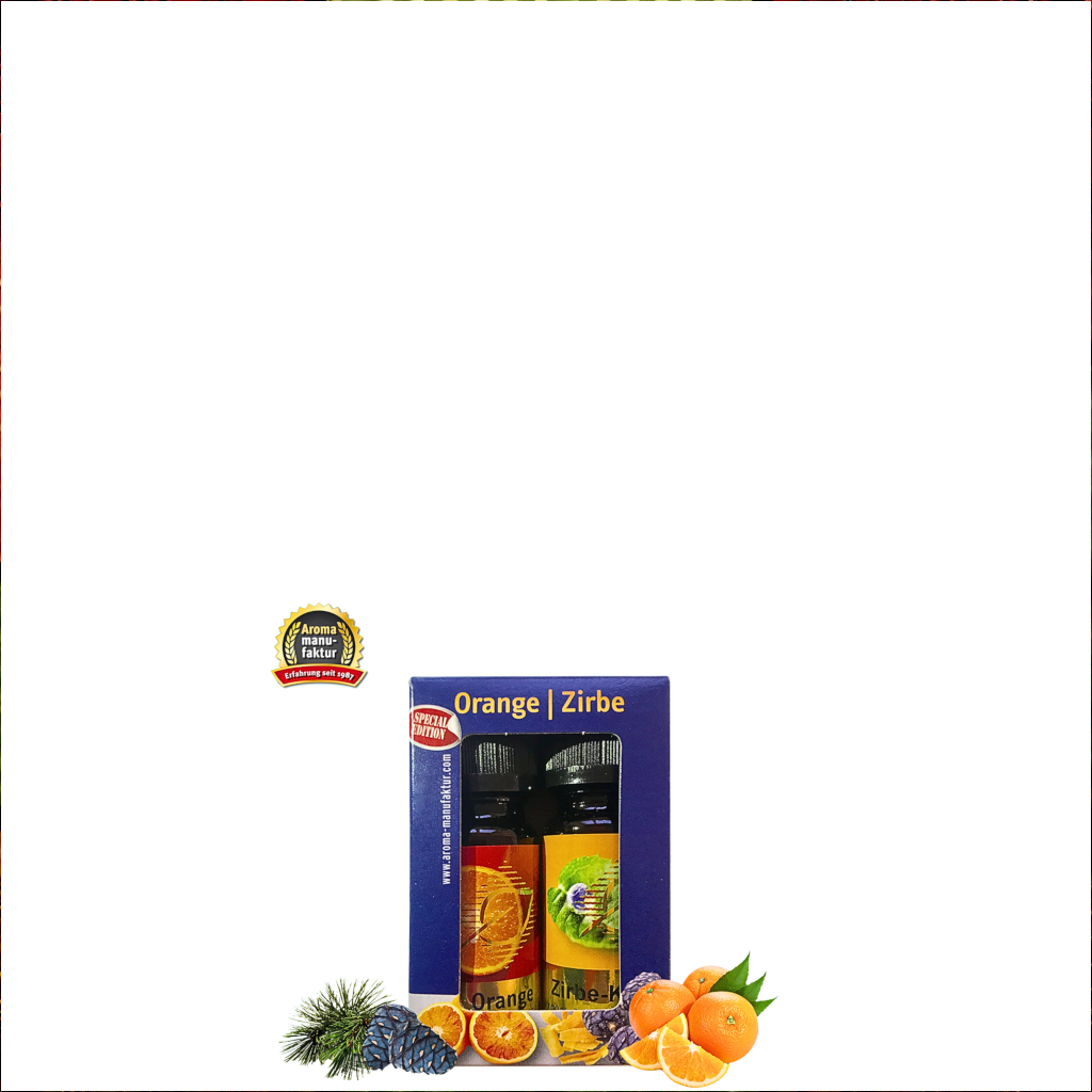 2er Gebinde Orange & Zirbe ätherisches Öl 10 ml