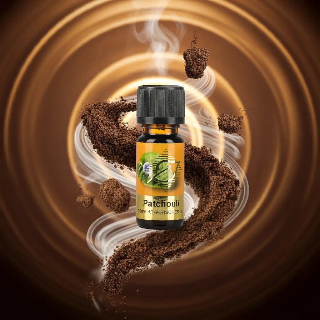 Patchouli Öl 100% naturrein – Erdend & Sinnlich | 10 ml Ätherisches Öl