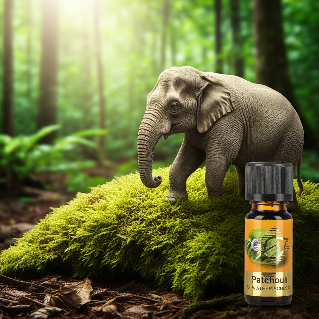 Patchouli Öl 100% naturrein – Erdend & Sinnlich | 10 ml Ätherisches Öl