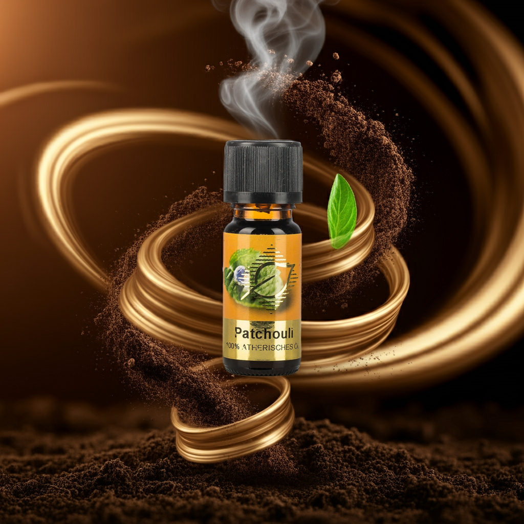 Patchouli Öl 100% naturrein – Erdend & Sinnlich | 10 ml Ätherisches Öl