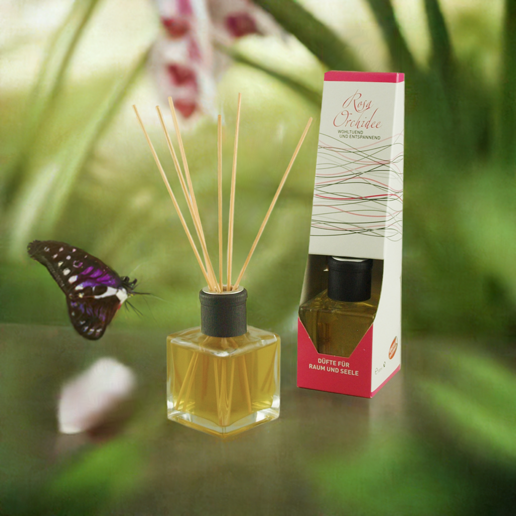 Elegant & blumig – Classic Rosa Orchidee – Diffusor Aroma Manufaktur® Raumdüfte