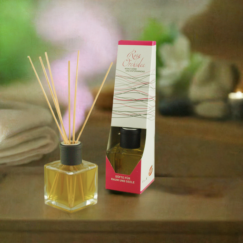 Elegant & blumig – Classic Rosa Orchidee – Diffusor Aroma Manufaktur® Raumdüfte