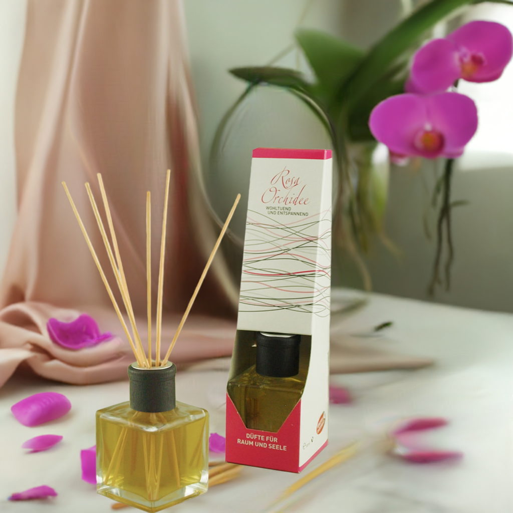 Elegant & blumig – Classic Rosa Orchidee – Diffusor Aroma Manufaktur® Raumdüfte