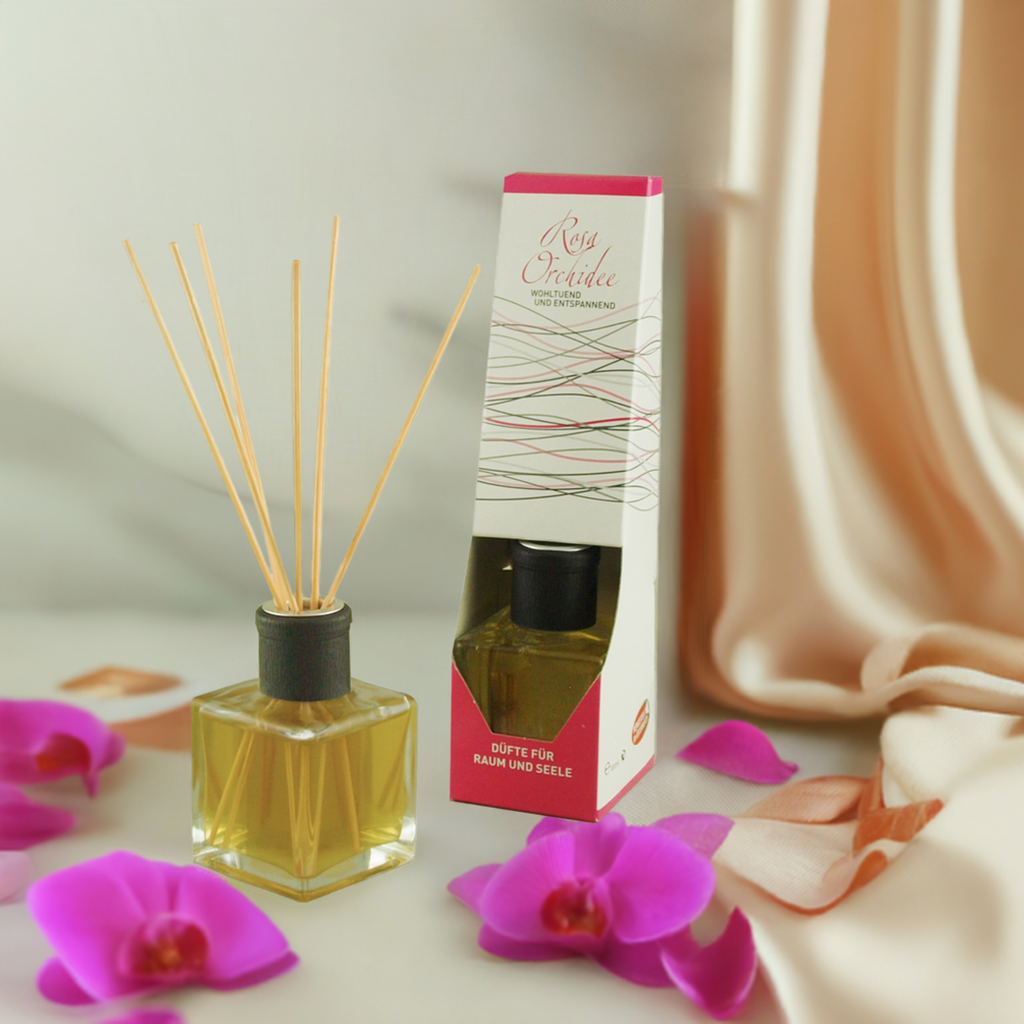 Elegant & blumig – Classic Rosa Orchidee – Diffusor Aroma Manufaktur® Raumdüfte