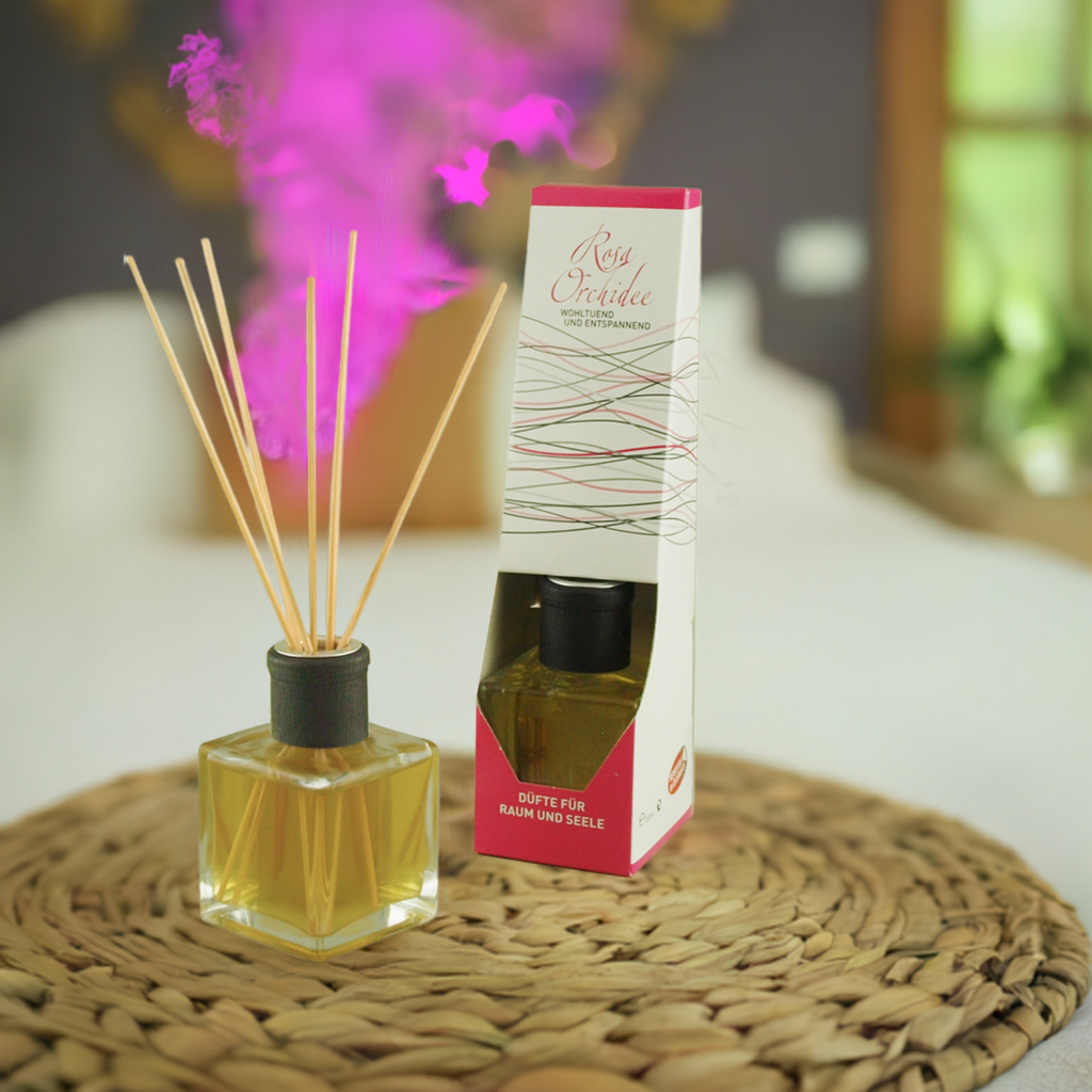 Elegant & blumig – Classic Rosa Orchidee – Diffusor Aroma Manufaktur® Raumdüfte