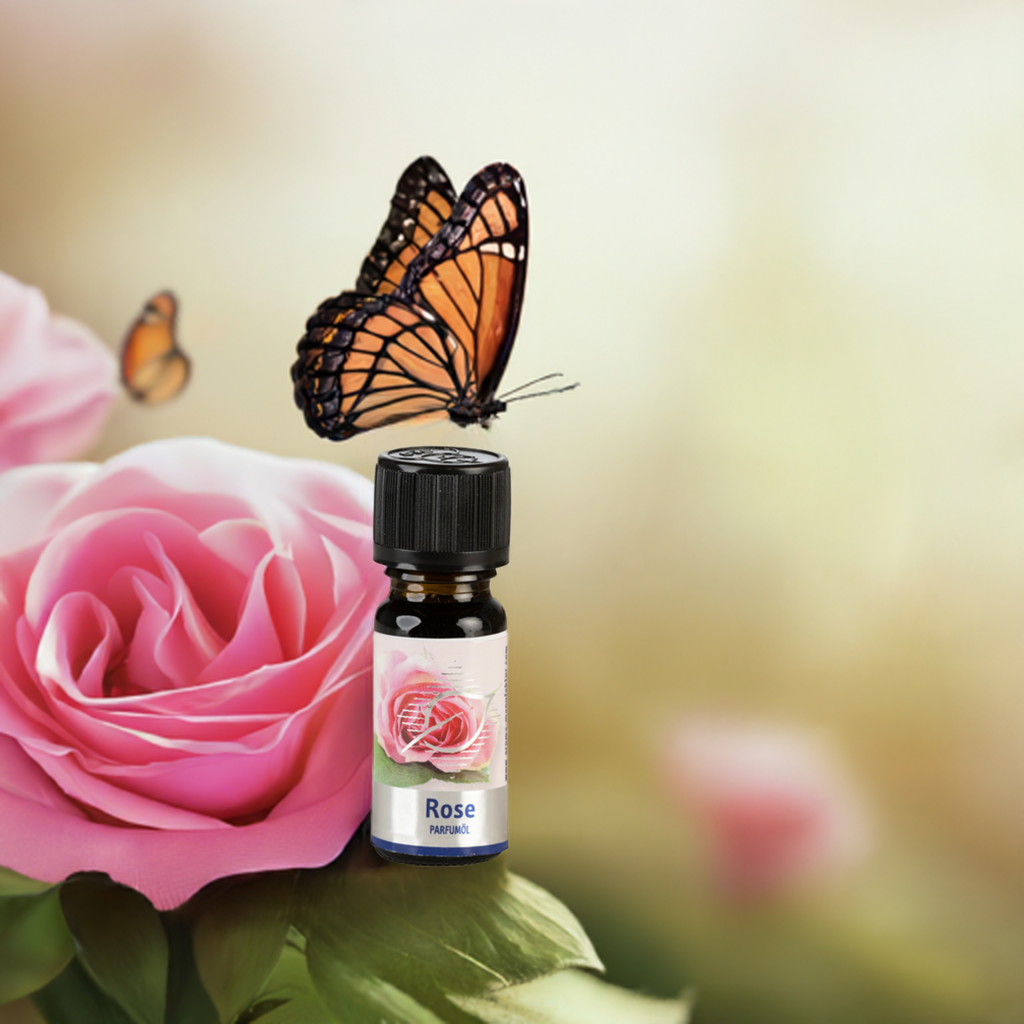 Rose Duftöl - Hochwertiges Parfumöl für Diffuser & Kerzen, 10 ml Aroma Manufaktur® ätherisches Öl