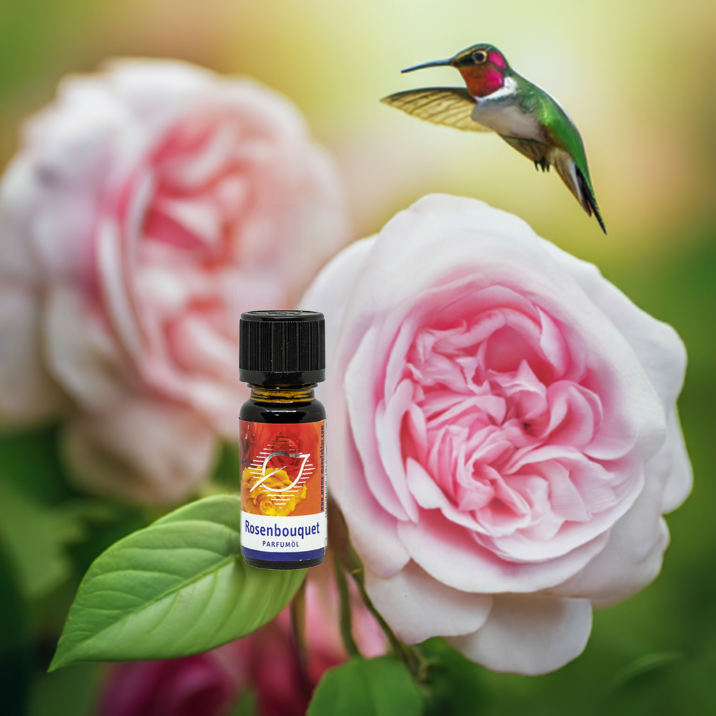 Rosenbouquet Parfümöl – Eleganter Rosenduft für eine blühende Atmosphäre, 10 ml Aroma Manufaktur®
