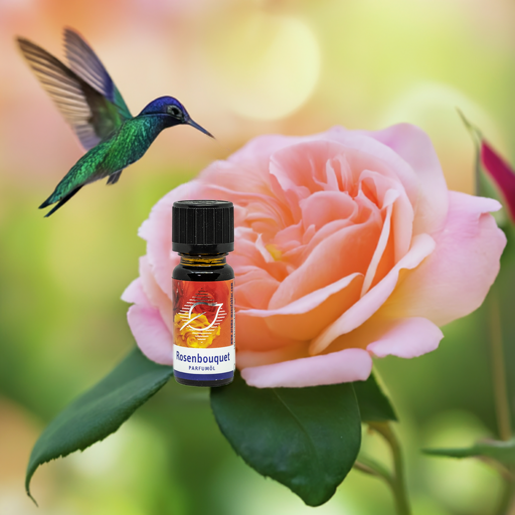 Rosenbouquet Parfümöl – Eleganter Rosenduft für eine blühende Atmosphäre, 10 ml Aroma Manufaktur®
