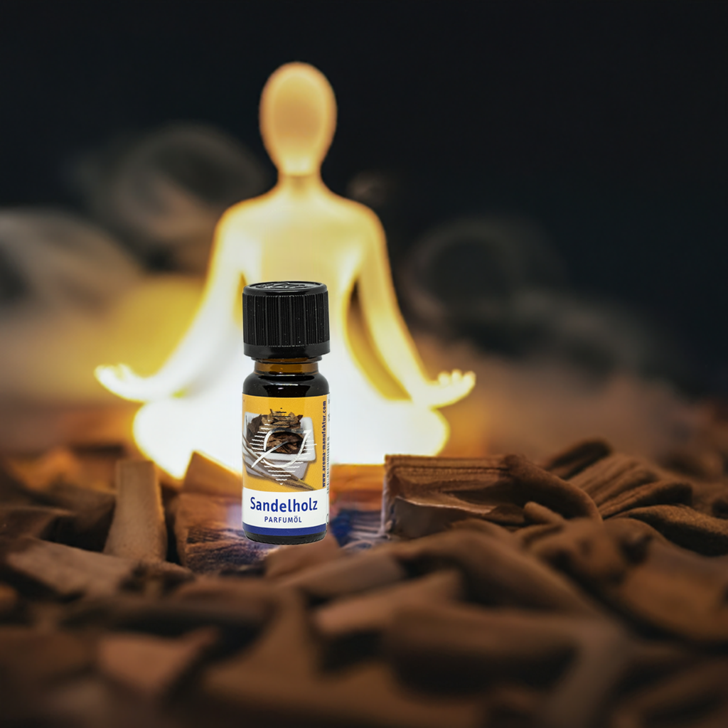 Sandelholz Duftöl – Sinnlicher, orientalischer Raumduft für Wellness, 10 ml Aroma Manufaktur® ätherisches Öl