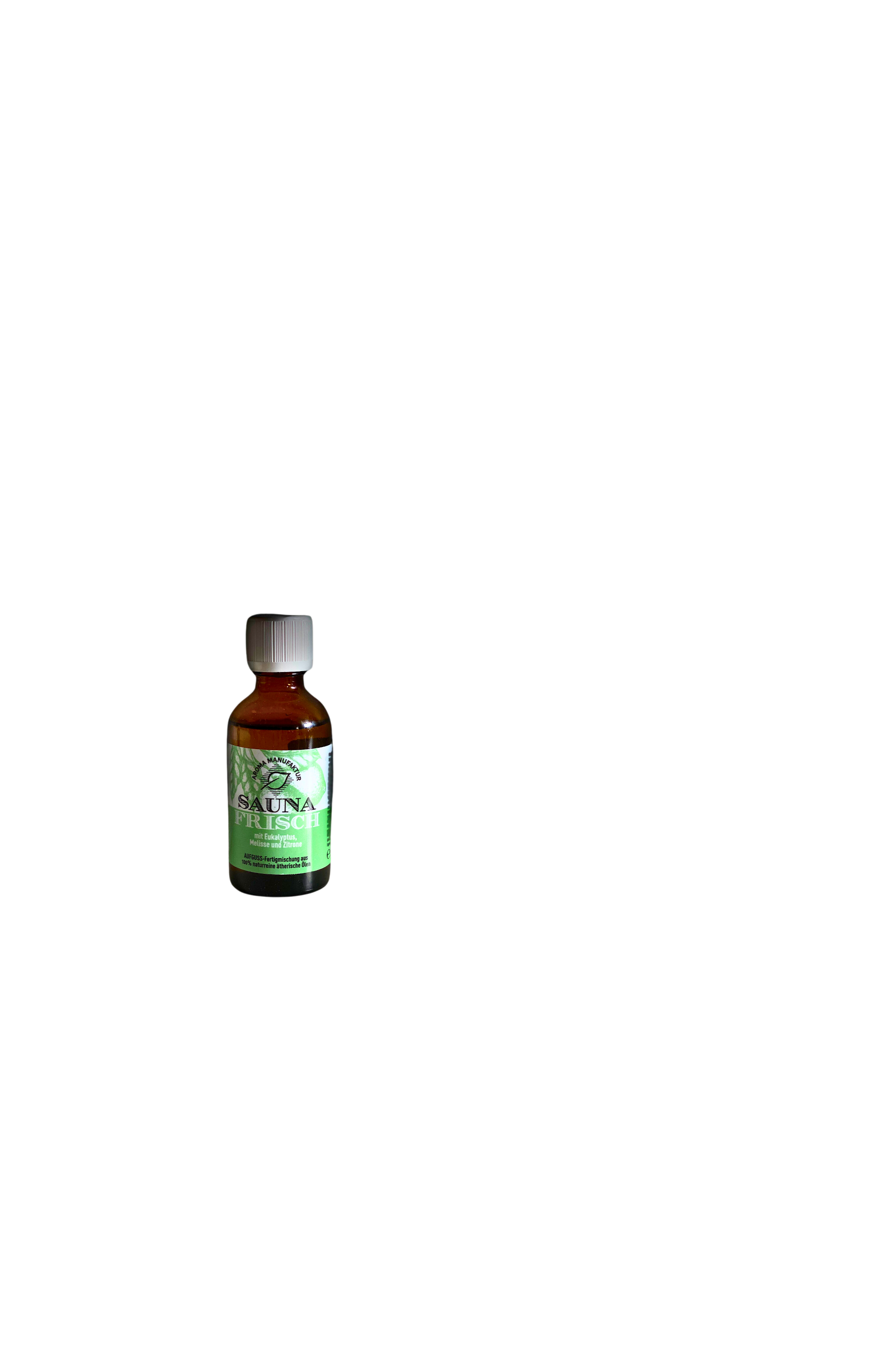Sauna Öl Frische Konzentrat mit ätherischen Ölen Eukalyptus, Melisse und Zitrone 50 ml