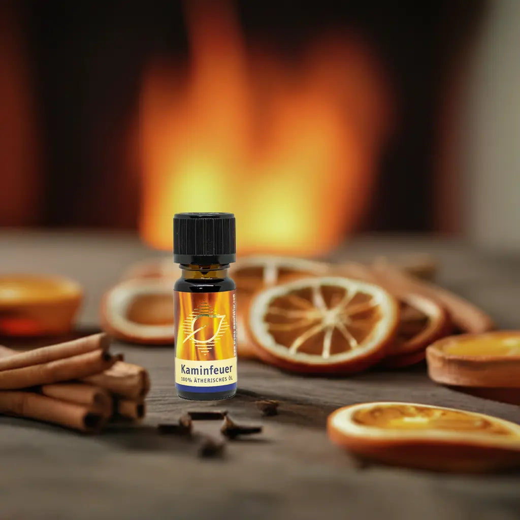 Kaminfeuer Ätherisches Öl 10 ml – Wärmender Duft für Diffuser & Duftlampen Aroma Manufaktur®