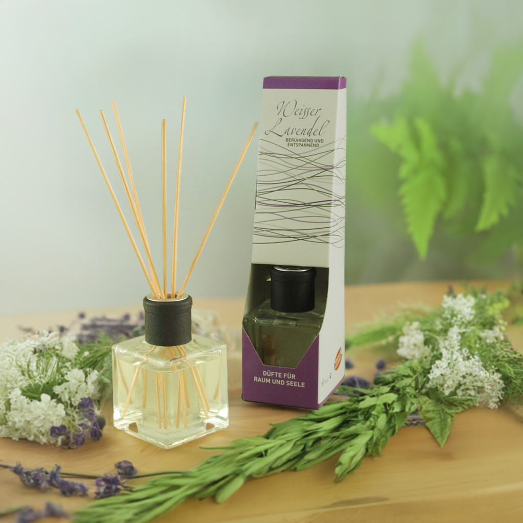 Beruhigend & sanft – Classic Weißer Lavendel – Diffusor Aroma Manufaktur® Raumdüfte