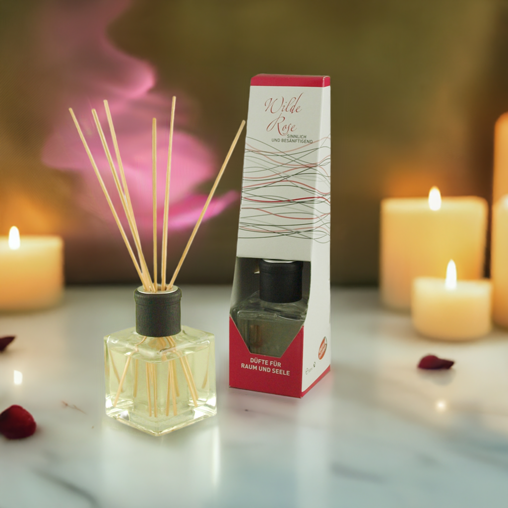 Sinnlich & besänftigend – Classic Wilde Rose – Diffusor Aroma Manufaktur® Raumdüfte