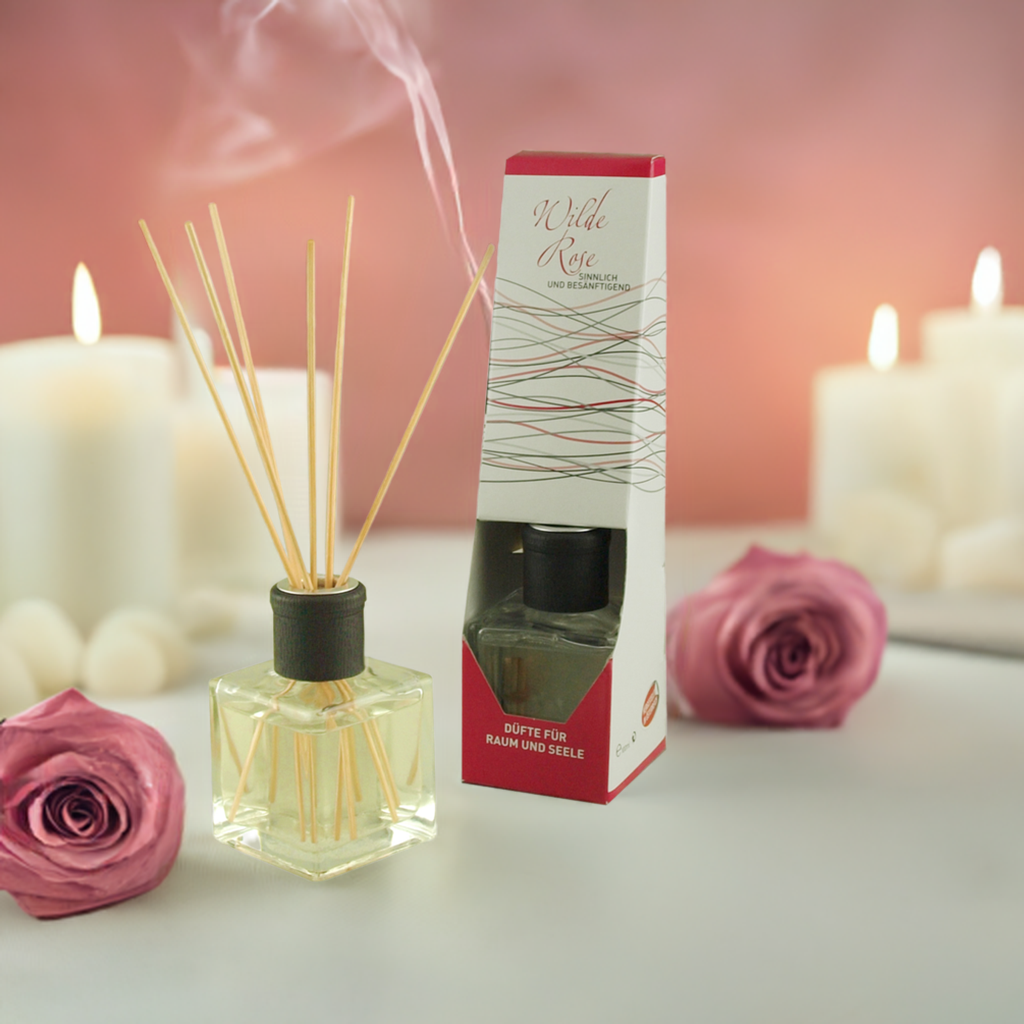 Sinnlich & besänftigend – Classic Wilde Rose – Diffusor Aroma Manufaktur® Raumdüfte