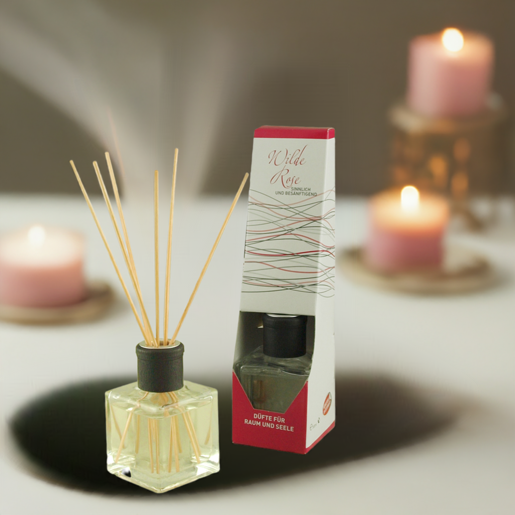 Sinnlich & besänftigend – Classic Wilde Rose – Diffusor Aroma Manufaktur® Raumdüfte
