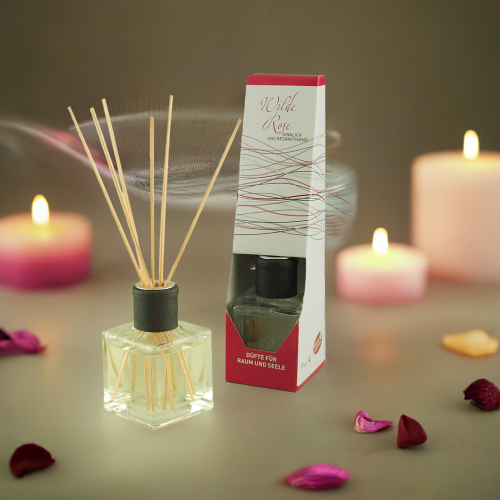 Sinnlich & besänftigend – Classic Wilde Rose – Diffusor Aroma Manufaktur® Raumdüfte