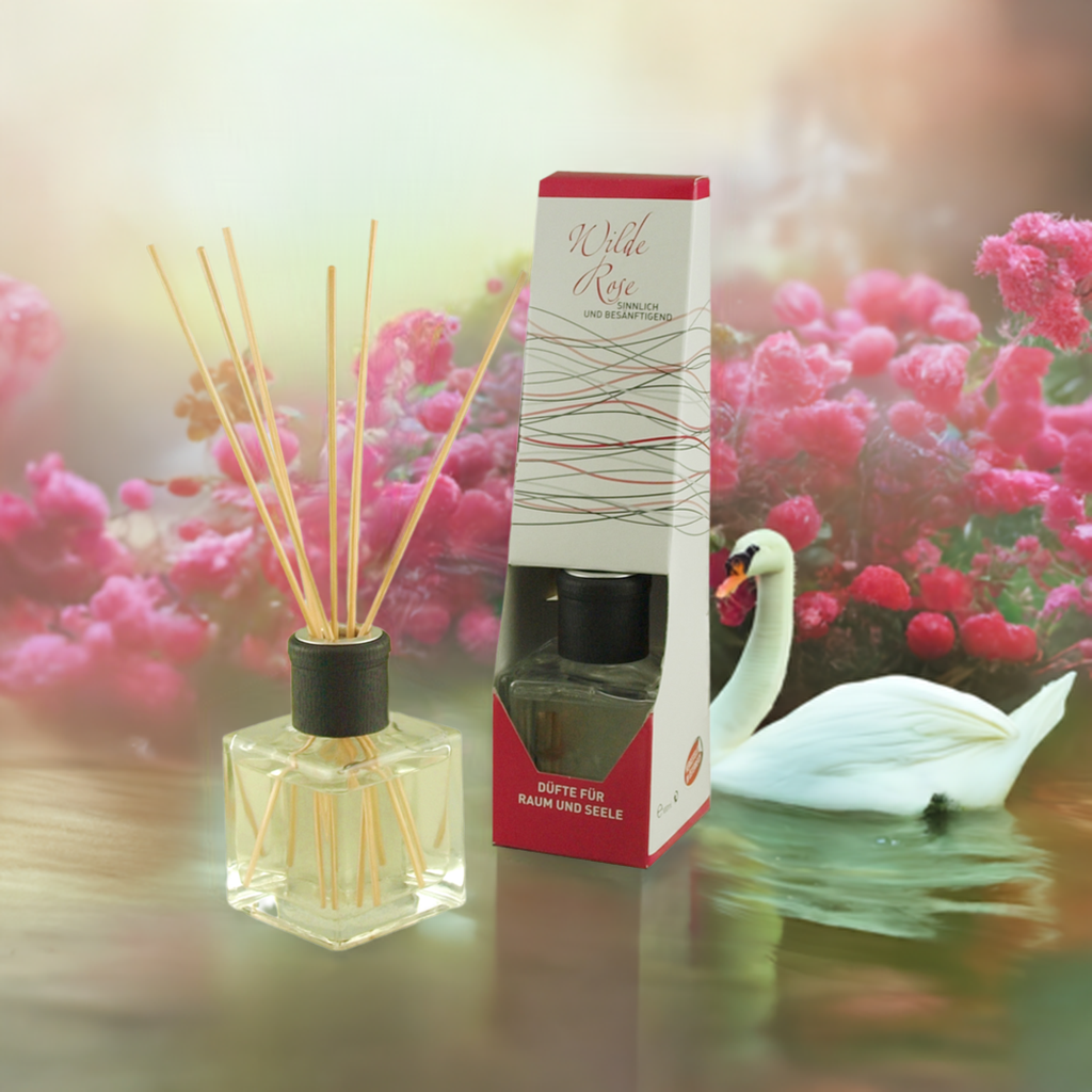Sinnlich & besänftigend – Classic Wilde Rose – Diffusor Aroma Manufaktur® Raumdüfte